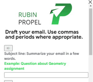 email writing tool email etiquette Rubin Propel